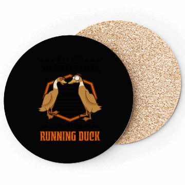 Discover Indian Runner Duck Running Coasters