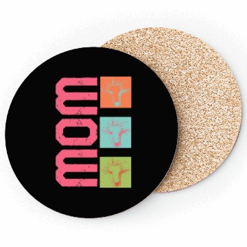Discover Cow Mom Coasters, Mother's Day Gift Funny Cow Lover