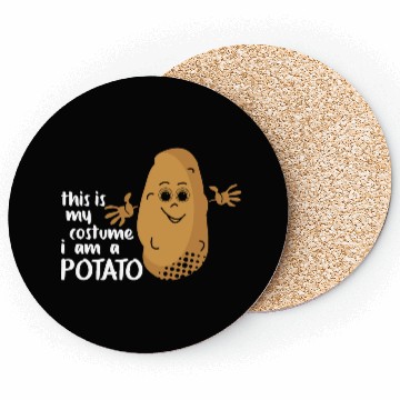 Discover I Am A Potato Funny Coasters