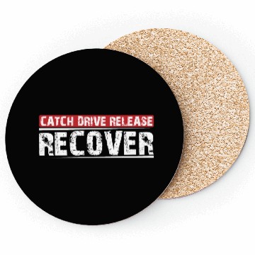 Discover Catch Drive Release Recover 10 Coasters