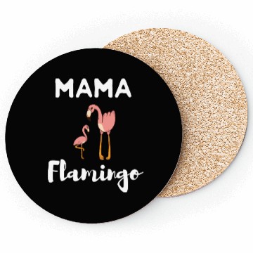Discover Mama Flamingo Mother's Day Gift Idea Coasters
