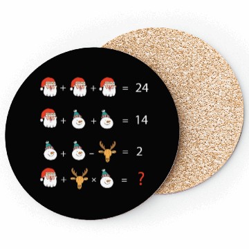 Discover Math Teacher Equation Coasters