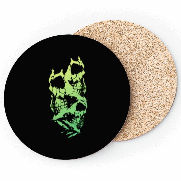 Discover Bone Face - Lemon Coasters