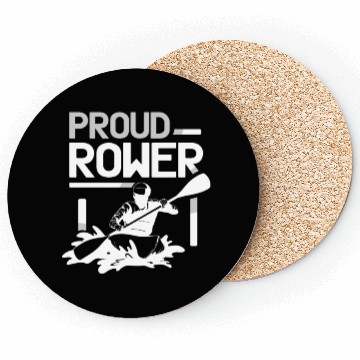 Discover Proud Rower Sports Rowing Row Crew Coasters