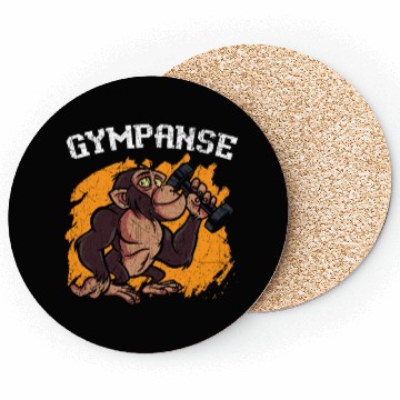 Discover Gympanse Chimpanzee Monkey Animal Zookeeper Coasters