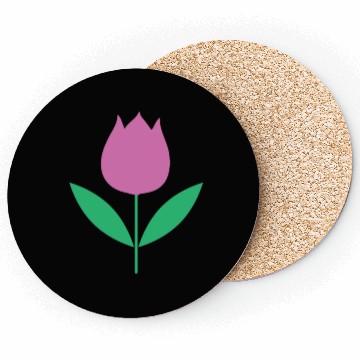 Discover Tulip Garden Gardening Coasters