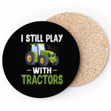 Discover Farming Farmer Tractor Lover Coasters