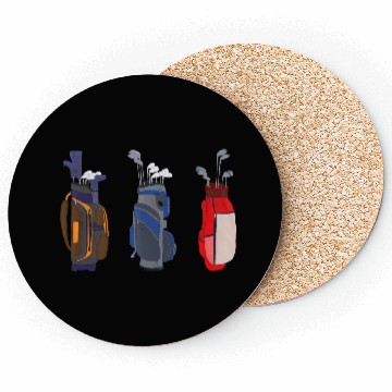 Discover Awesome Golf Bags Coasters