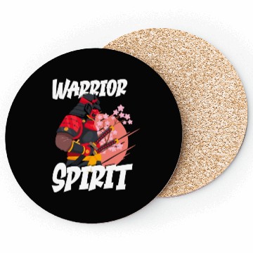 Discover Japan Aikido Jiujitsu Warrior Coasters