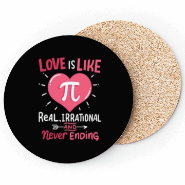 Discover Funny Valentines Day Gift for Him Her Love Is Coasters
