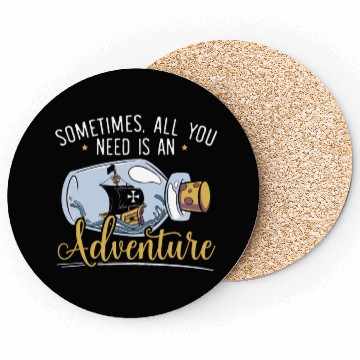 Discover All You Need Is An Adventure Happy Columbus Day Coasters