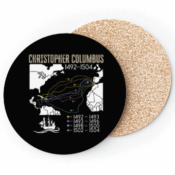 Discover Christopher Columbus Day Italian American Coasters