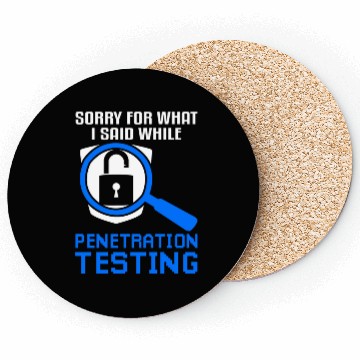 Discover Cyber Security Penetration Testing Coasters