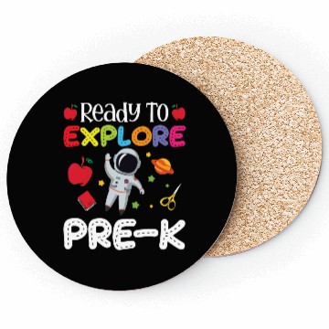 Discover Explore Pre-k Back To School Coasters