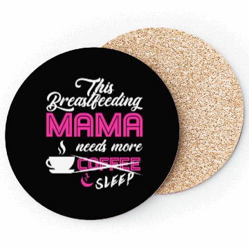 Discover Breastfeeding Mom Mama Normalized Awareness Coasters