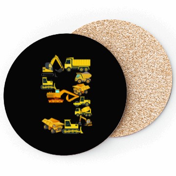 Discover Construction Vehicles Trucks For 9 Year Old Boys Coasters