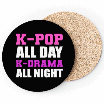 Discover K-pop All-day Movie-goer Gift Coasters