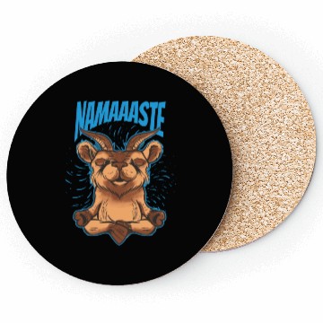 Discover Goat Making Yoga Coasters