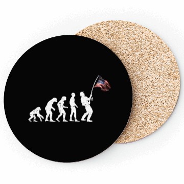Discover Flag america fish Coasters