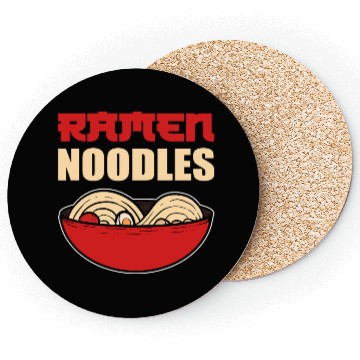 Discover Ramen Noodles Chef Gift Coasters