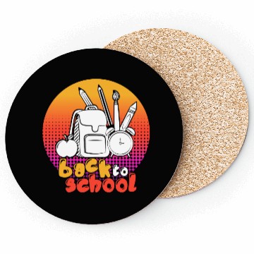 Discover Back to School Coasters
