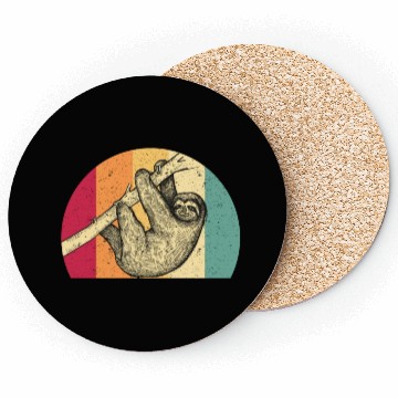 Discover Sloth Vintage Coasters