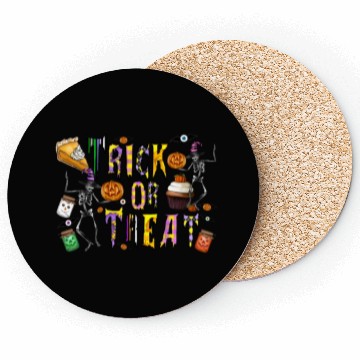 Discover Trick or Treat Coasters