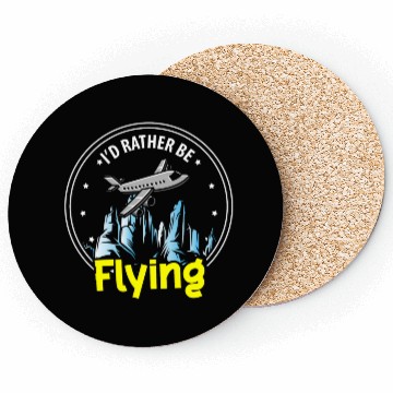 Discover Pilot Job Airfield Flight School Coasters