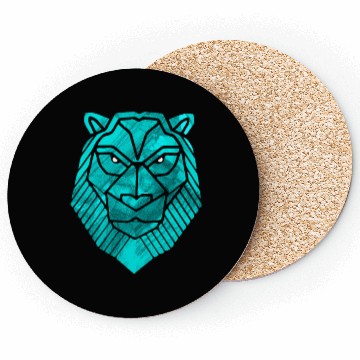 Discover Lion Face Coasters