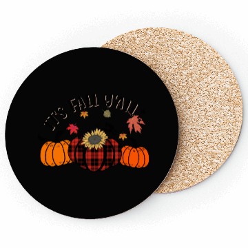 Discover It s Fall Y all funny Coasters