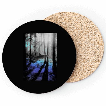 Discover Deep Forest Shark Coasters