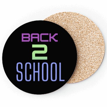 Discover Back to School Coasters