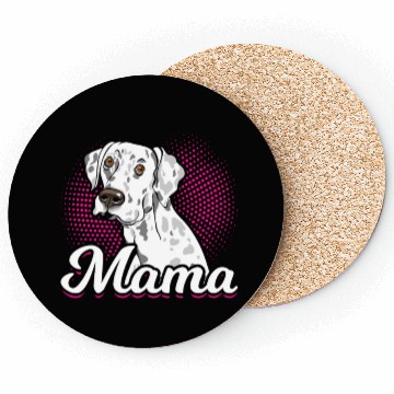 Discover Mama Dalmatian Dog Lover Coasters