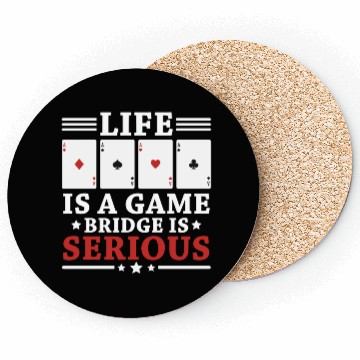 Discover Gambling Cards Poker Face Regulars' Table Coasters