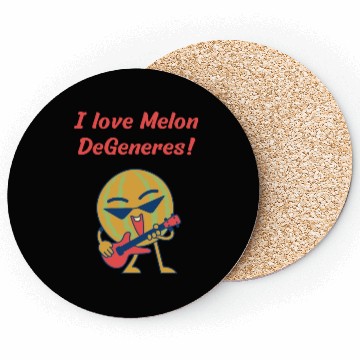 Discover I love Melon DeGeneres Coasters