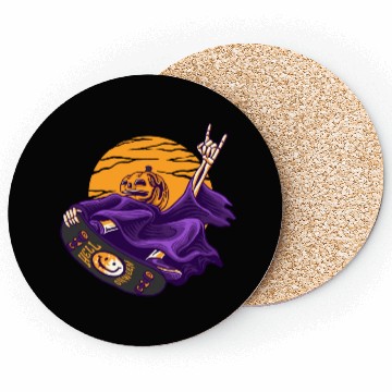Discover GRIM REAPER SKATEBOARD Coasters