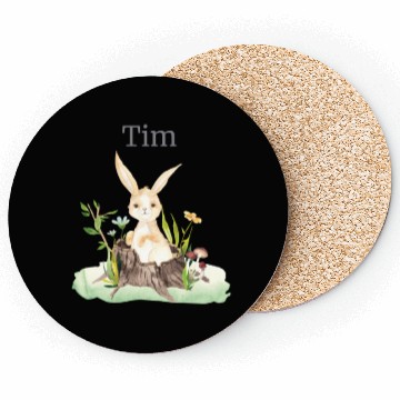Discover Waldtier Reh Hase Hedgehog Flowers Name Tim Coasters