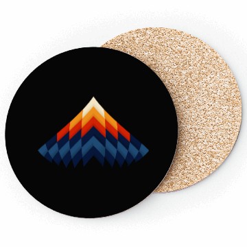 Discover Mountain abstract Coasters