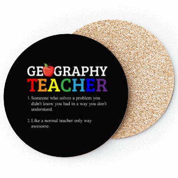 Discover Geography teacher definition, Geography teacher Coasters
