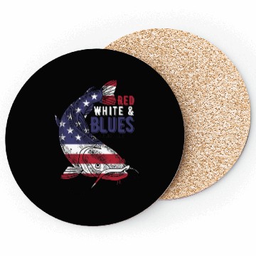 Discover Red, White, & Blues Coasters