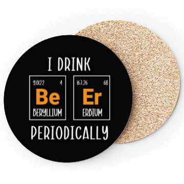 Discover Chemistry Science Physics Research Nerd Humor Coasters