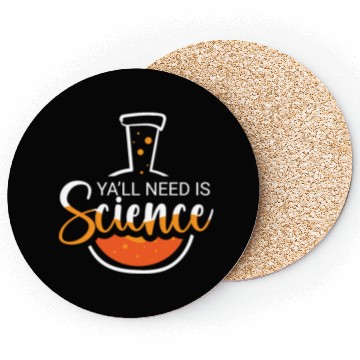 Discover Chemistry Science Physics Research Nerd Humor Coasters
