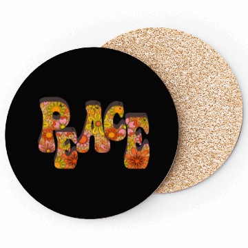 Discover Psychedelic Peace Coasters