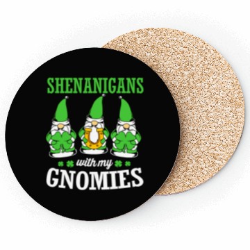 Discover Clover St Patricks Day Shenanigans With My Gnomies Coasters