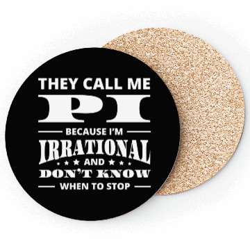 Discover Funny Pi Day Coasters