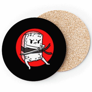Discover Sushi Samurai For Sushi Lover Coasters