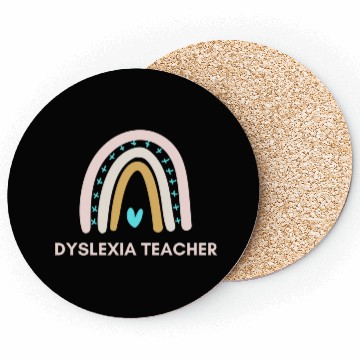 Discover Dyslexia Teacher Coasters