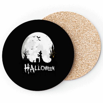 Discover Halloween trick or treat Coasters