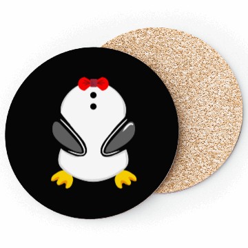 Discover Penguin Tuxedo For Penguin Lover Coasters
