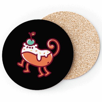 Discover Orange Monster Monkey Party Coasters